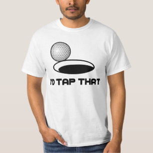 T-shirt Le golf I taperait cela