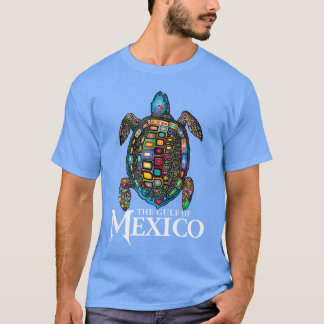 T-shirt Le golfe de Meico EDM Musique Rave Danse Seaurtle 