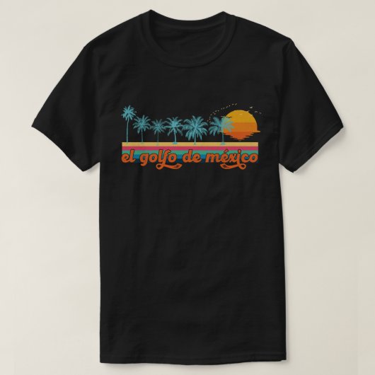 T-shirt Le golfe du Mexique (Design devant)
