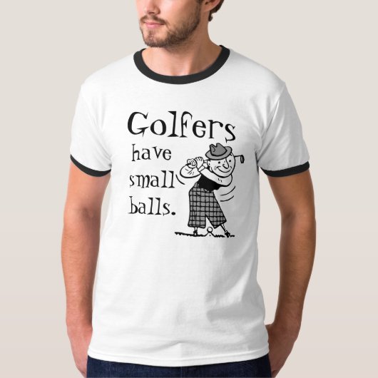T-shirt Le golfeur (Devant)