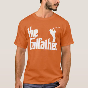 T-shirt Le GolfFather Drôle Golf Père Dieu Père Papa Va