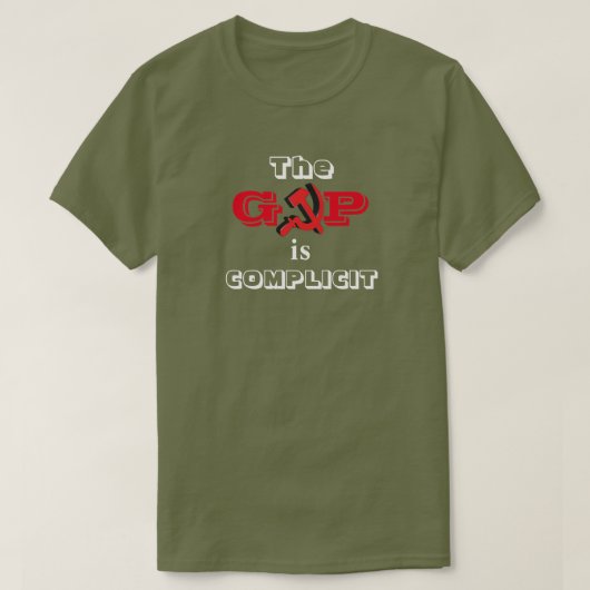 T-shirt Le GOP est COMPLICITE (Design devant)