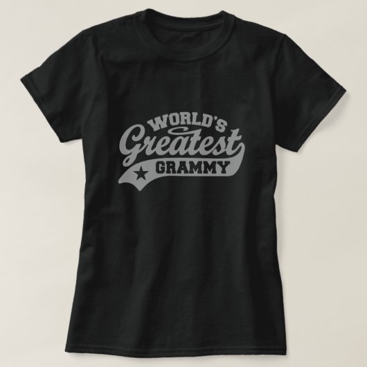 T-shirt Le Grammy le plus grand du monde (Design devant)