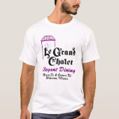 T-shirt Le Grand Chalet Restaurant, Wheaton, Illinois (Devant)