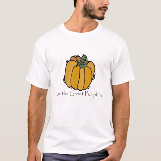 T-shirt le grand citrouille (Devant)
