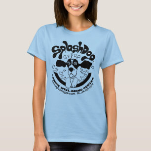 T-shirt Le grand football audacieux T de logo de B/W