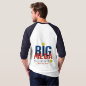 T-shirt le grand gagnant de la journée de célébration lote (Dos entier)