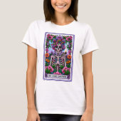 T-shirt Le Grand Gardener Funny Skeleton Tarot (Devant)