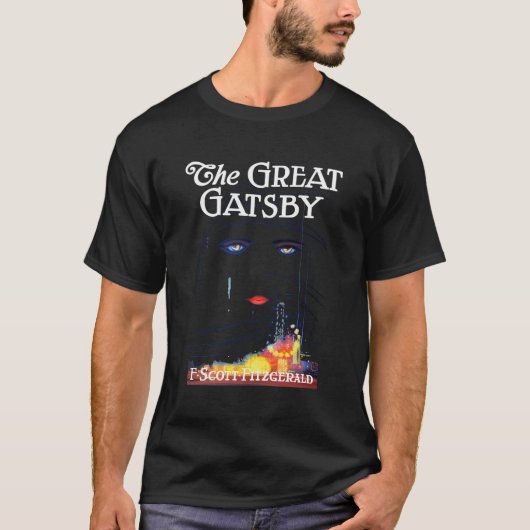 T-shirt Le Grand Gatsby Le Grand Gatsby Bleu Petit (Devant)