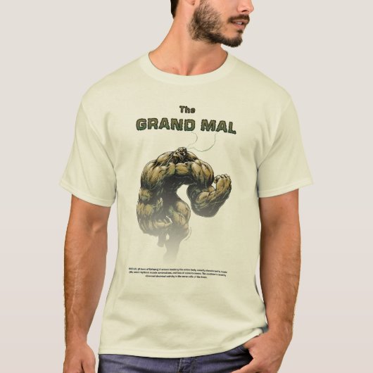 T-shirt Le grand mal (Devant)