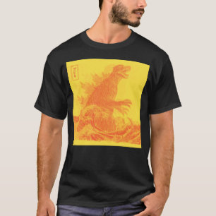 T-shirt Le grand monstre de Kanagawa TeamGodzilla Trippy