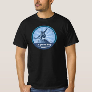 T-shirt Le grand Puy en Champsaur Skieur