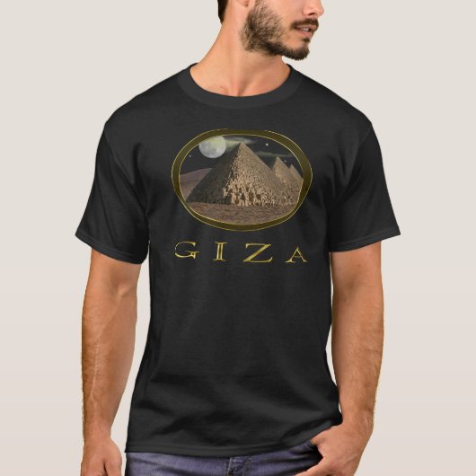 T-shirt Le-Grand-Pyramide-de-Gizeh (Devant)