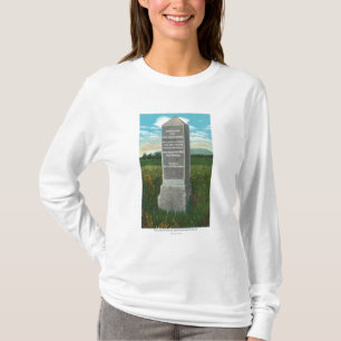 T-shirt Le grand ravin du champ de bataille de Saratoga