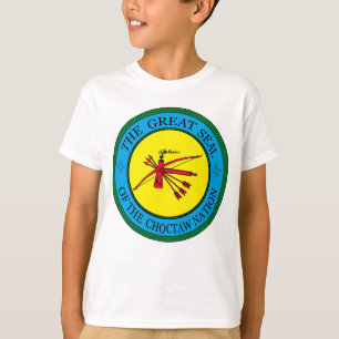 T-shirt Le grand sceau de la nation Choctaw de l'Oklahoma