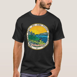 T-SHIRT LE GRAND SCEAU DE L'ETAT DE MONTANA ORY Y PLATA