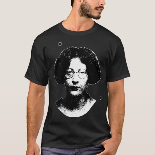T-shirt Le grand Simone Weil ami de (Devant)