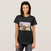 T-shirt Le Grand Sphinx, Pyramides de Gizeh (Devant entier)