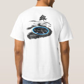 T-shirt Le grand trou bleu (Dos)