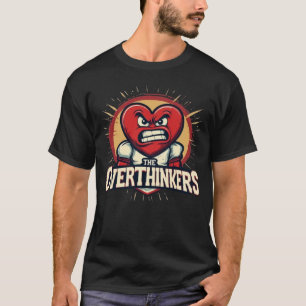T-shirt Le Graphique de la Mascotte du Cœur en Colère de T