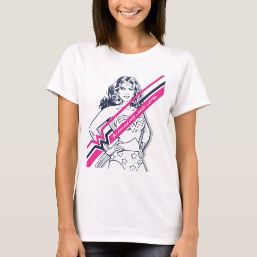 T-shirt Le Graphique Rétro De La Femme La Seule Et Unique (Devant)