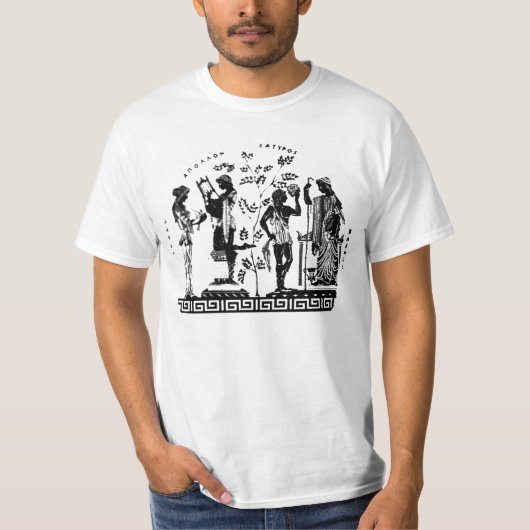 T-shirt Le grec ancien figure la chemise (Devant)