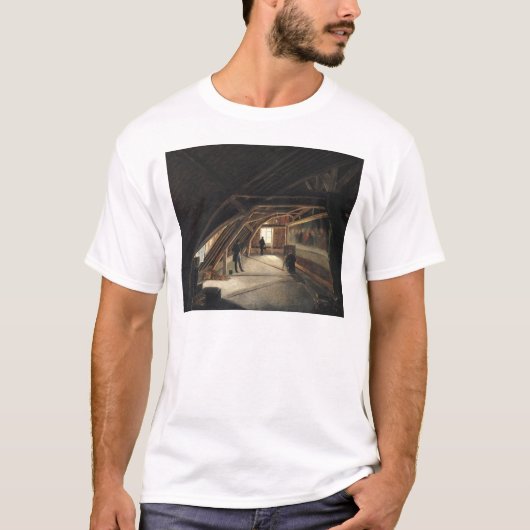 T-shirt Le grenier d'un musée (Devant)