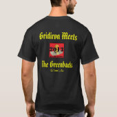 T-shirt Le gril rencontre les dos verts (Dos)