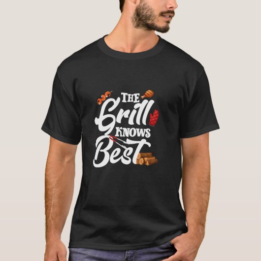 T-SHIRT LE GRIL SAIT MIEUX (Devant)