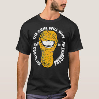 T-shirt Le Grin Will Win (Jimmy Carter pour Président en '