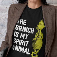 Le Grinch est mon animal spirituel Citation T-Shir
