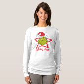 T-shirt Le Grinch | Étiquette de vacances (Devant entier)
