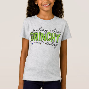 T-Shirt Le Grinch Sentiment particulièrement grincheux a