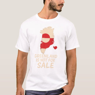 T-SHIRT LE GROENLAND N'EST PAS À VENDRE