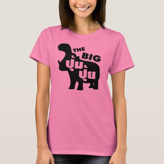 T-shirt LE GROS PUM PUI décollé en langue thaï (Devant)
