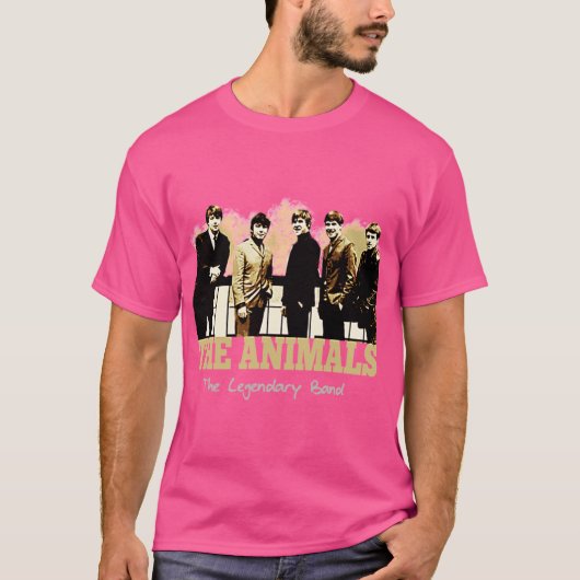 T-shirt le groupe Animals fille rétro (Devant)