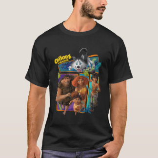 T-shirt Le groupe Croods 2