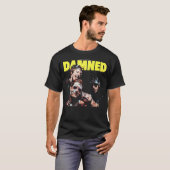 T-shirt Le groupe Damned (Devant entier)