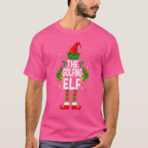 T-shirt Le Groupe de jumelage des elfes de golf Noël