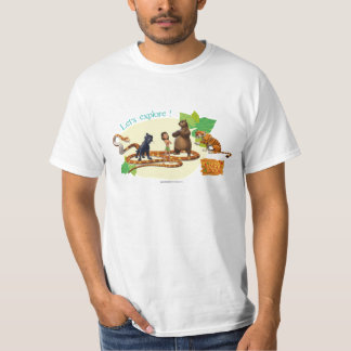 T-shirt Le groupe de livre de jungle a tiré 4
