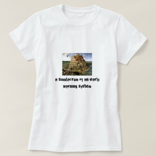 T-shirt Le groupe de travail de BABEL (Design devant)