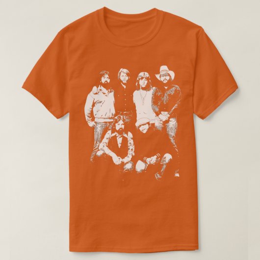 T-shirt Le groupe Marshall Tucker (Design devant)
