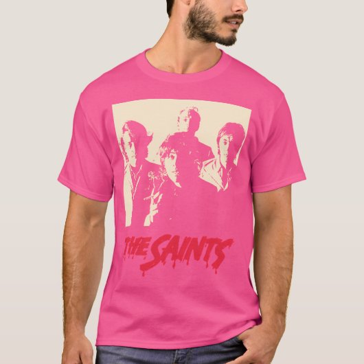 T-shirt Le groupe Saints Punk (Devant)