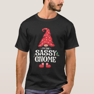 T-shirt Le Groupe Sassy Gnome Funny Family Matching
