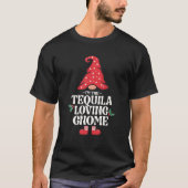 T-shirt Le Groupe Tequila Loving Gnome Family Matching (Devant)