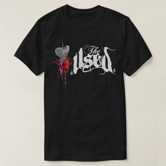 T-shirt Le groupe UsedIn Love and DeathAmerican Rock (Design devant)