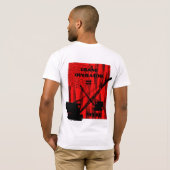 T-SHIRT LE GRUTIER ÉGALE LA GRUE DE CHENILLE DE CHEMISE DE (Dos entier)