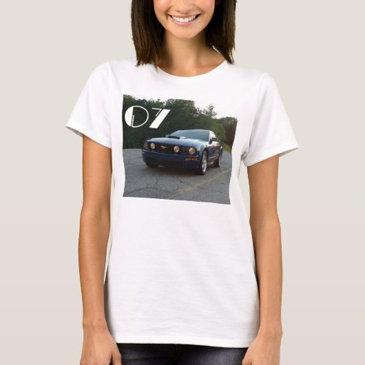 T-shirt Le GT, mustang, 2007 (Devant)