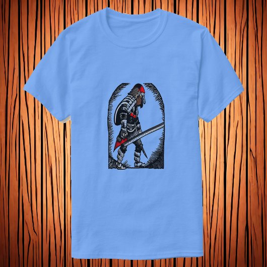 T-shirt Le guerrier | Art AI