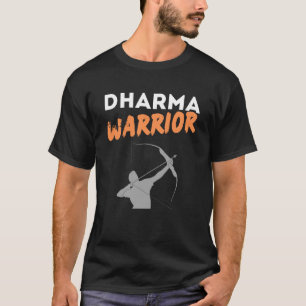 T-shirt Le guerrier du Dharma inspirant la culture spiritu